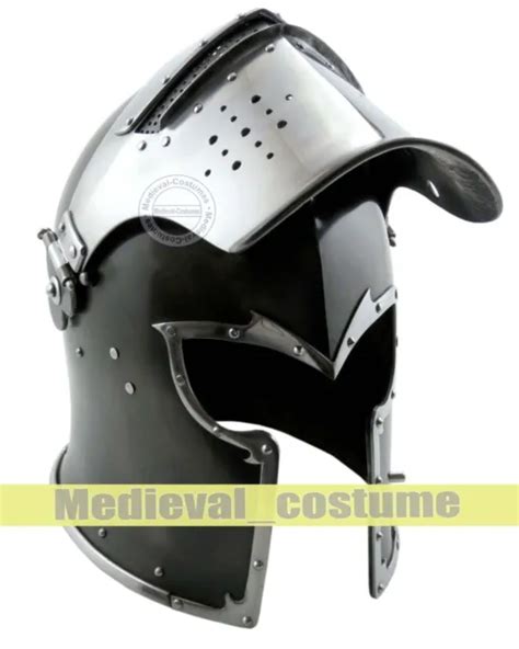 Medieval Barbute Helmet Armour Helmet Roman Knight Helmets Free Inner