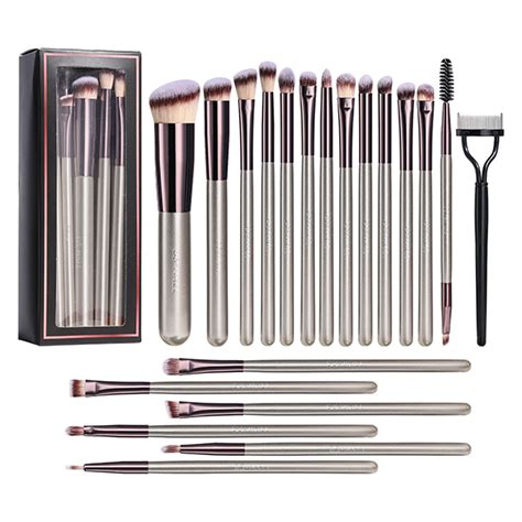 BS MALL 20Pcs Kabuki Foundation Makeup Brush Set BS MALL