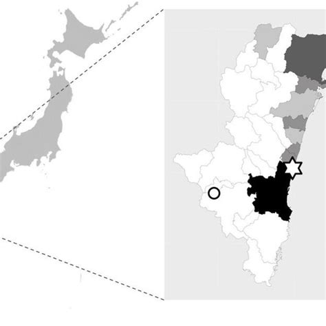 Location of Miyazaki Prefecture. Miyazaki is a prefecture of Japan ...