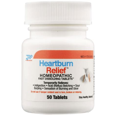 The Relief Products® » Heartburn Relief™ Tablets