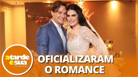 Nat Lia Guimar Es E Leandro Do Klb Se Casam Ap S Anos Juntos Uma