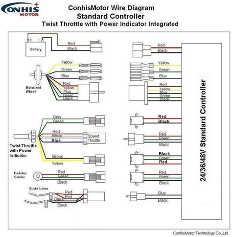 Electric Bike Controller Circuit Diagram