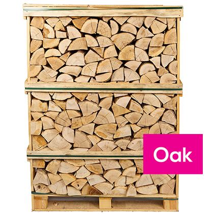 2m3 Crate Kiln Dried Oak Logs Boyles Solid Fuels