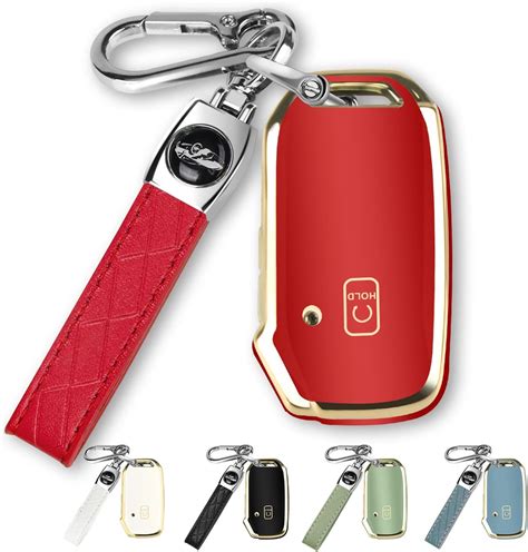 Amazon Qbuc For Kia Key Fob Cover Case With Keychain For