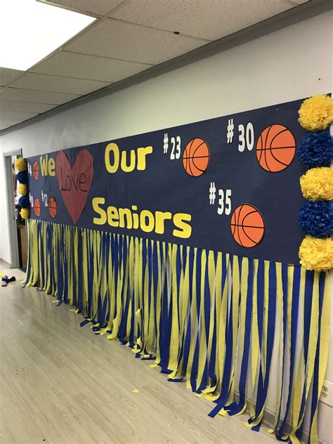 We Love Our Seniors Basketball Night Volleyball Senior Night Ts