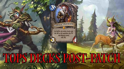 Les Meilleurs Decks Pour Monter Apr S Le Patch Youtube