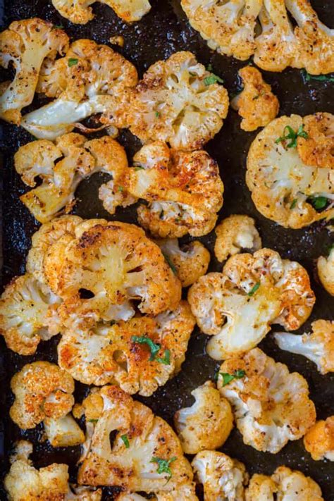 Oven Roasted Cauliflower Recipe X Hellme
