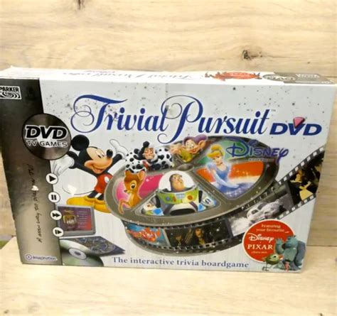 Trivial Pursuit Disney Edition Interactive Dvd Board Game £952