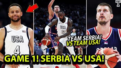 Game Na Team Usa Kontra Sa Team Serbia Tapatan Ng Malalakas