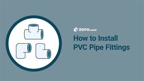 How To Install Pvc Pipe Fittings A Step By Step Guide Youtube