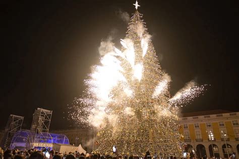 Luci Di Natale A Lisbona Foto E Video