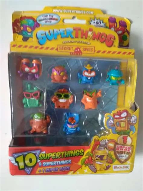 SUPERTHINGS SUPER ZINGS Superzings Serie 6 Blister 10 Pack Gold Super