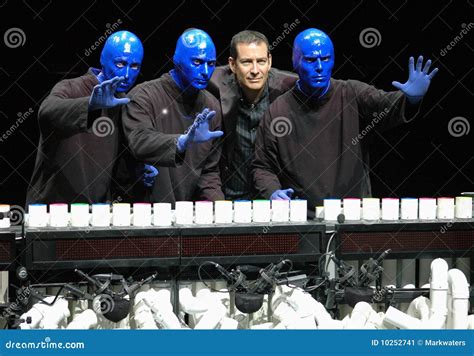 Blue Man Group In Berlin Editorial Photo Image Of Dietrich 10252741