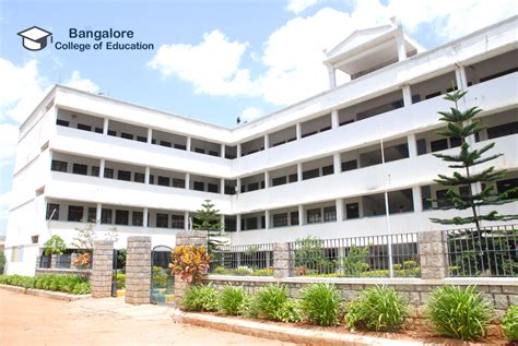 About Us Bangalore College Of Education