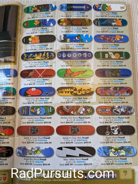 90s Skateboard Decks