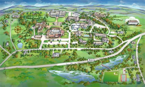 Fitchburg State University Campus Map