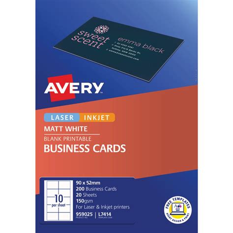 Avery Business Cards Business Cards C Avery Avery