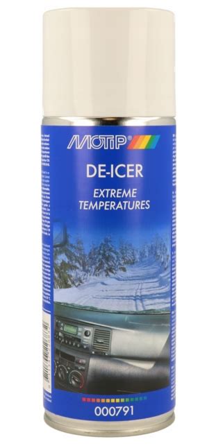 MOTIP DE ICER ODMRAŻACZ DO SZYB ZAMKÓW DRZWI 400ml 000791 za 16 60 zł z