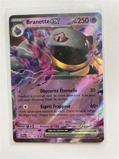 Branette Ex Ecarlate Et Violet Carte Pokemon