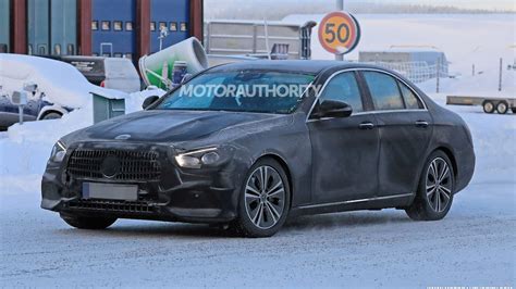 2021 Mercedes Benz E Class Spy Shots