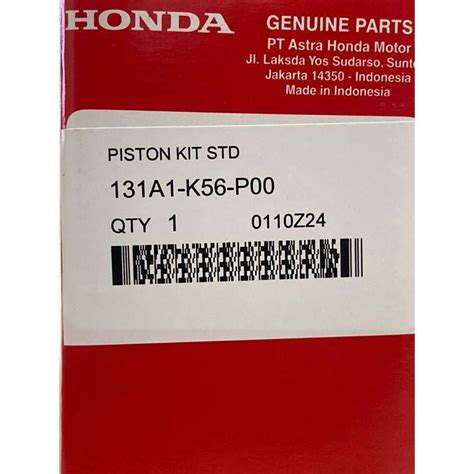 jual piston kit sonic supra gtr   p honda ahm  seller