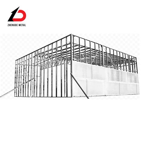 Metal Space Frame Steel Structure Building Prefab Warehouse Commercial Prefabricated Steel