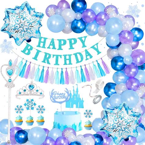 Frozen Ballon Decoration Anniversaire Fille Deco Frozen D Corations