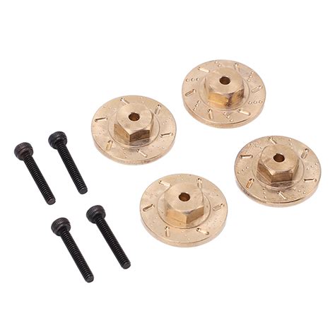 RC Brass Hexagonal Counterweight Adapter Wheel Weights Hex Adapter For