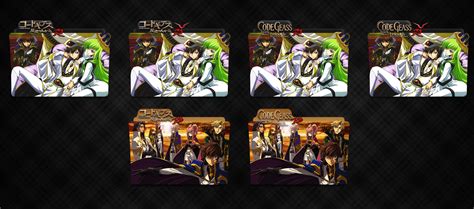 Code Geass R2 Remake Folder Icons Pack Chirrungaso By Chirrungaso On Deviantart