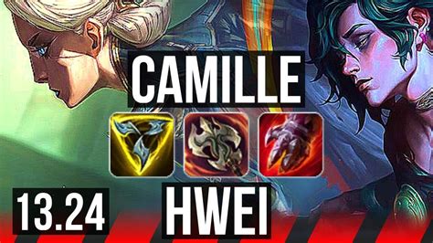 Camille Vs Hwei Top 7 Solo Kills Comeback 1 2m Mastery Euw