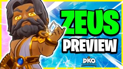 Zeus Ability Preview DKO Stream Highlight DKO Divine Knockout YouTube