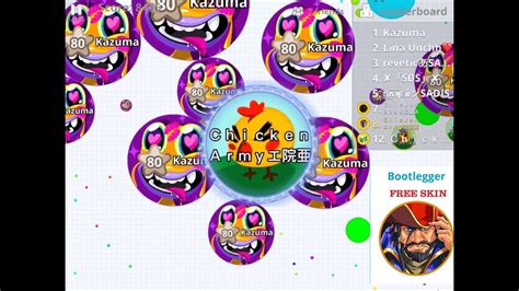 Agario Mobile Chicken Army Rekt Sadis Clan Agar Io Mobile Gameplay