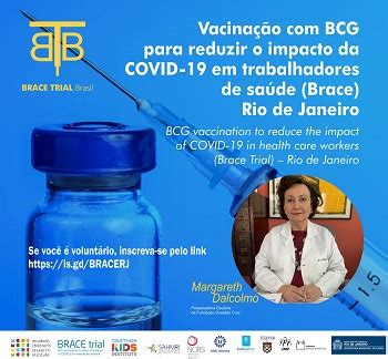 Fiocruz inicia testes BCG em profissionais de saúde do Rio