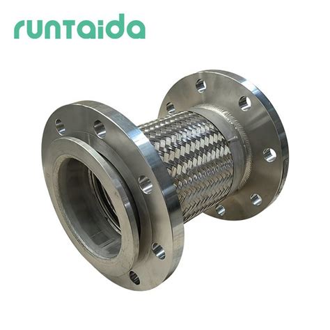 SS304 Flange Corrugated Air Condition Connection Stainless Steel