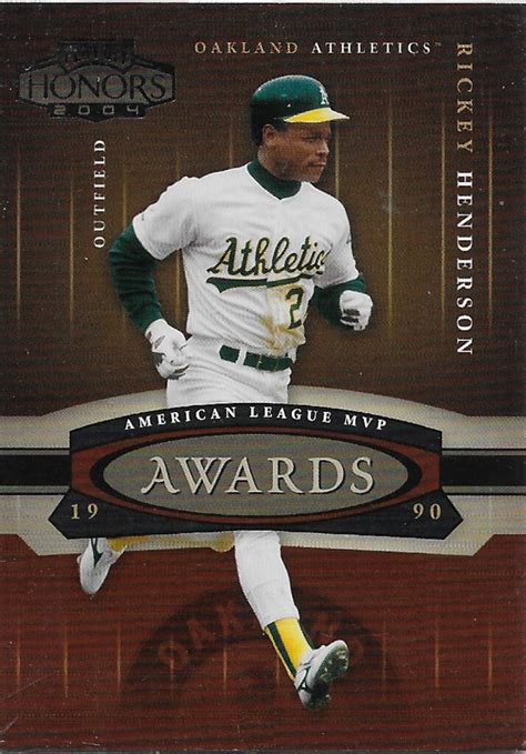 Henderson Rickey Playoff Honors Awards Tim Peichel Flickr