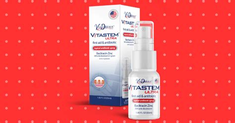 Vitastem Ultra This Innovative Topical Antibiotic Spray Is Now Available Online To All News