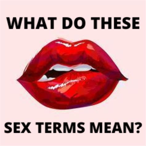 What Do You Think These Sex Term Mean Skin Elements