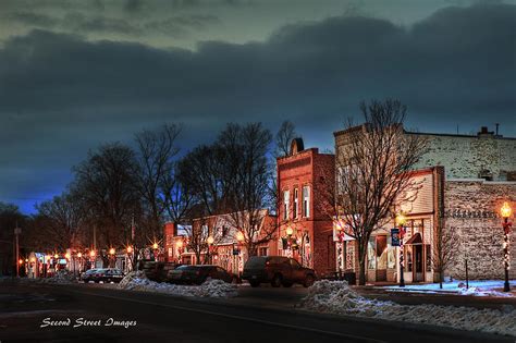 Downtown Lakeview Michigan Photograph by Jack Johnson