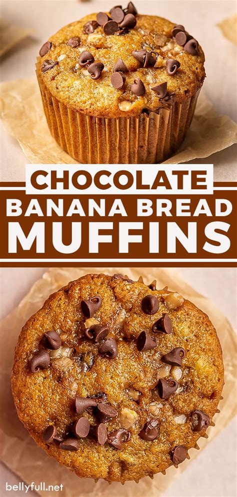 Banana Bread Muffins Recipe Belly Full