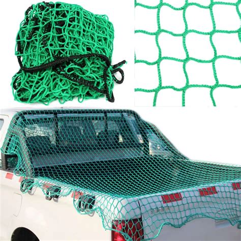 200cm x 300cm Heavy Duty Cargo Net Pickup Truck Trailer Dumpster Extend Mesh Covers Roof Luggage ...