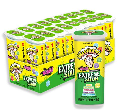 Warheads Candy Minis Extreme Sour Hard Candy