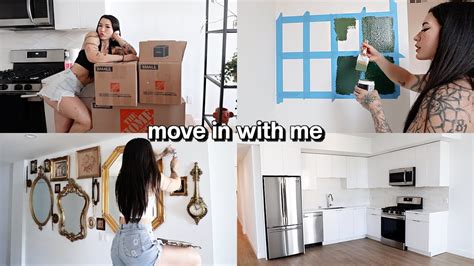 Move In With Me Empty Apartment Tour Painting My Room New Decor