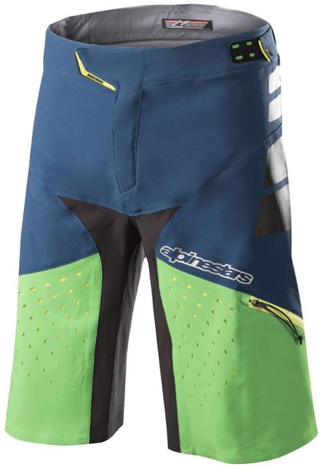 Alpinestars DROP PRO SHORTS 2019 POSEIDON BLUE SUMMER GREEN 28 York