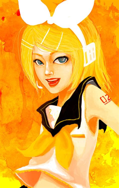 Kagamine Rin By Ottflood On Deviantart