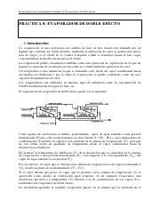 Practica 8 Evaporador Doble Efecto 1 pdf Experimentación en