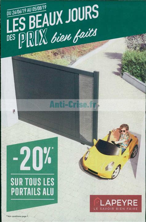 Anti Crise Fr Catalogue Lapeyre Du Juin Au Ao T Lapeyre