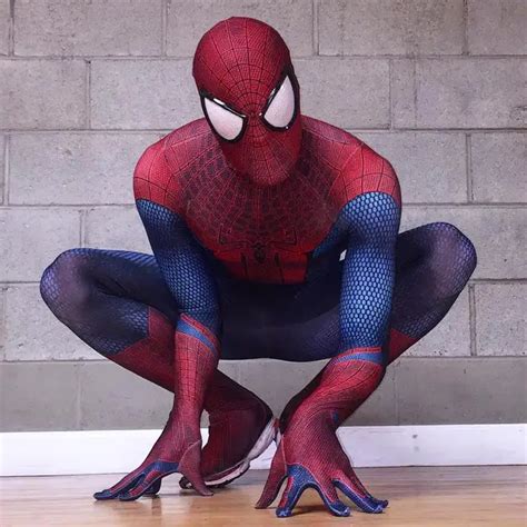 The Amazing Spiderman Costume Original Movie 3d Print Spandex Spider