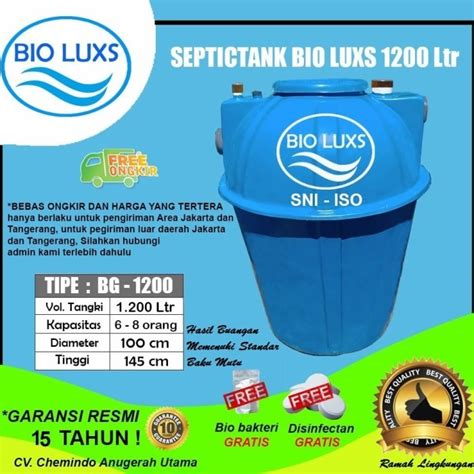 Jual Septictank Biotech Septictank Biofil Septictank Bioluxs