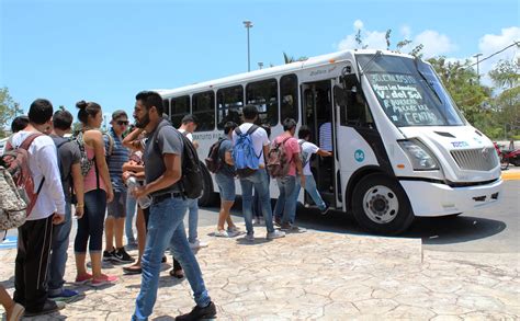 Tucsa Retira Apoyo De Transporte A Los Alumnos De La Uqroo Playa Del Carmen