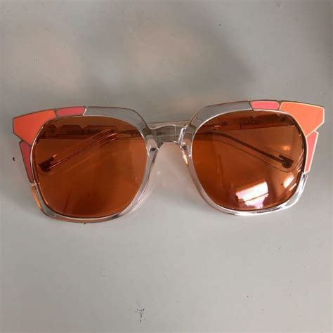 Pared Eyewear Tutti And Frutti Sunglasses Orange Tint Womens Fashion